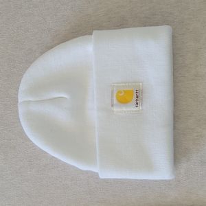 Carhartt Madison Logo Cap white beanie NWOT